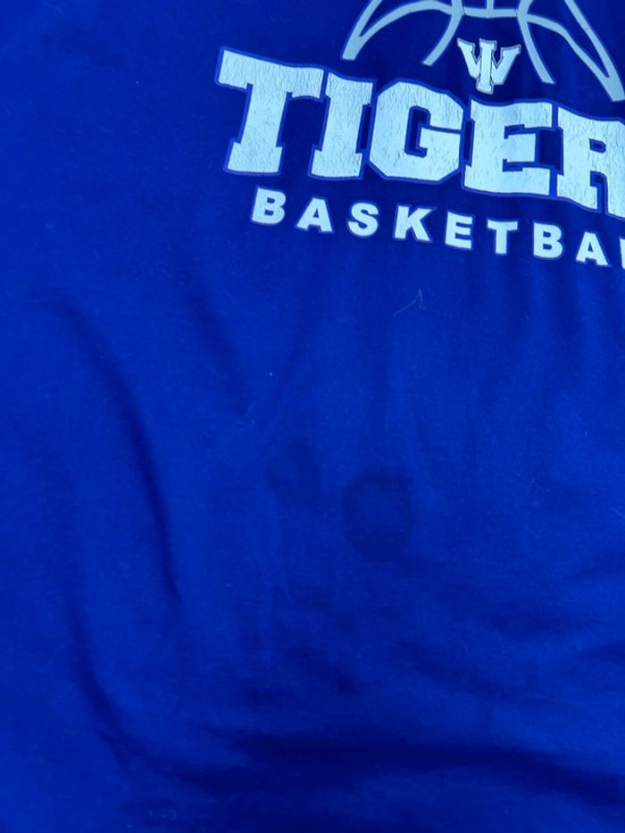 Maillot Homme Adidas "Tigers" Violet | Taille XL | Très Bon État | #TM95 - photo numéro 6