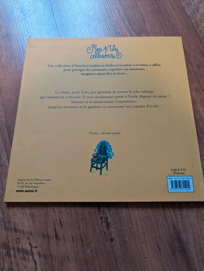 Livre zafo le petit pirate - photo numéro 2