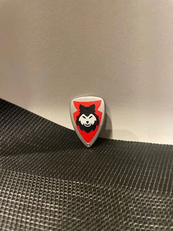 Playmobil bouclier chevalier du loup 6696 moyen âge château forteresse pièces détachées