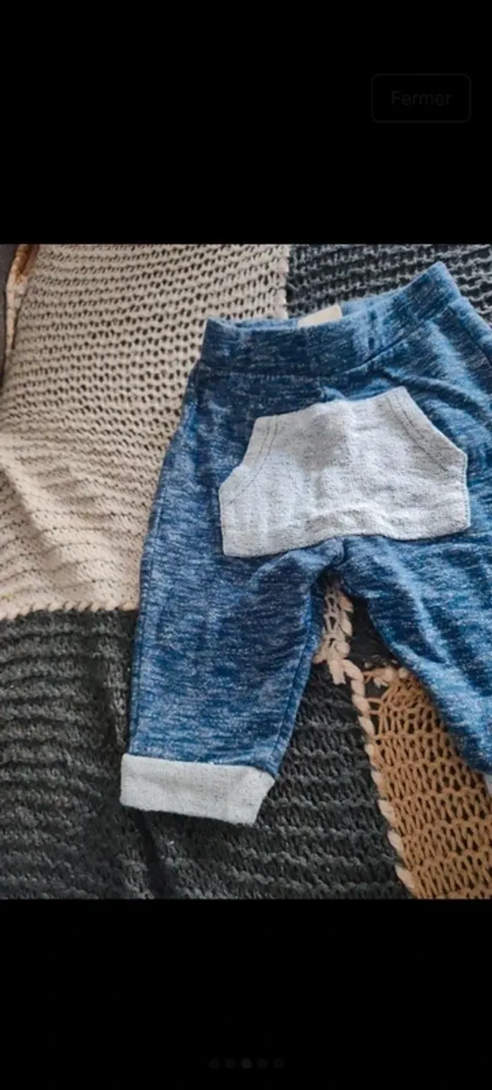 Pantalon léger 6-9 mois - photo numéro 3