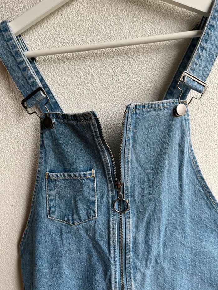 Robe salopette en jean M - photo numéro 3