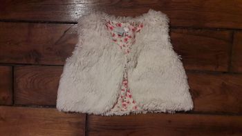 Boléro à poils doux 18 mois fille