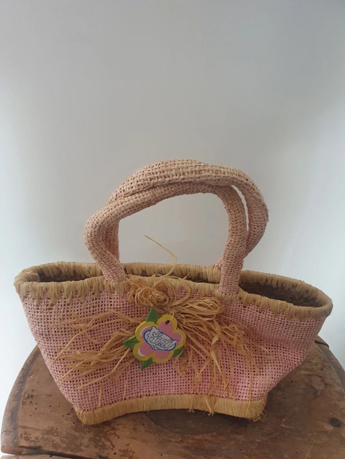Petit sac en toile/jute - photo numéro 3