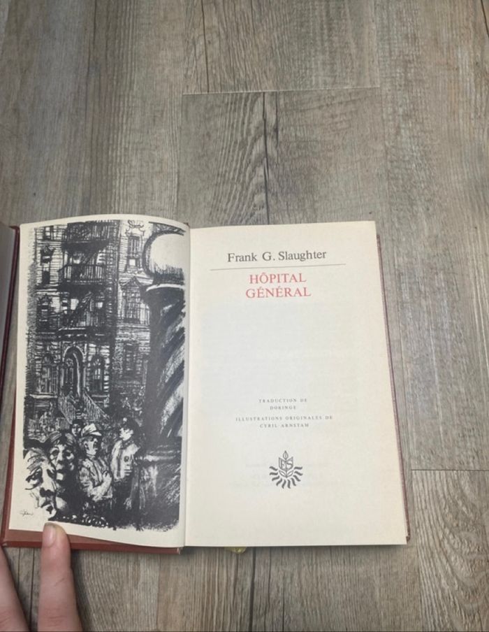 Lot de deux livres Femmes de médecins et Hôpital général de Franck G.Slaughter - photo numéro 10
