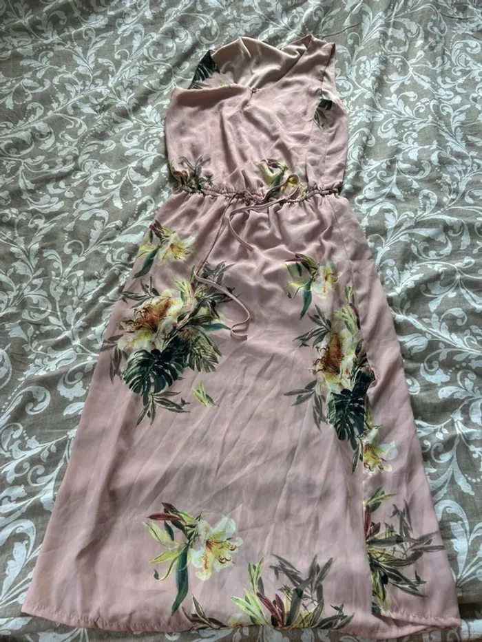 Robe longue fleuri robe only taille 38 - photo numéro 2