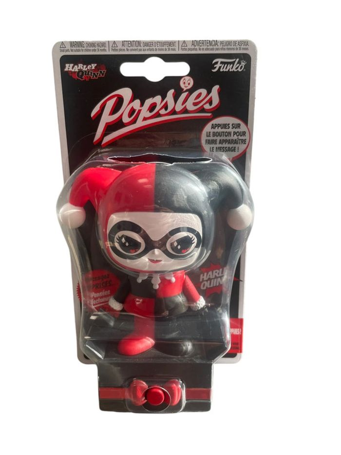 Figurine Funko Popsies Dc Comics Harley Quinn avec message surprise neuf - photo numéro 2