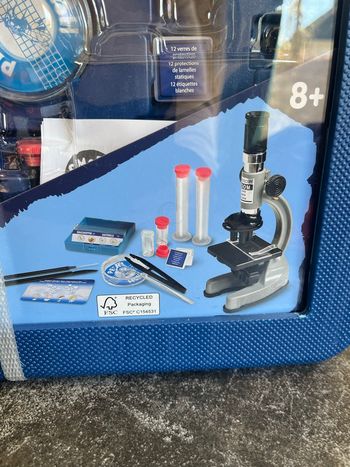 Microscope kit complet neuf scellé 
