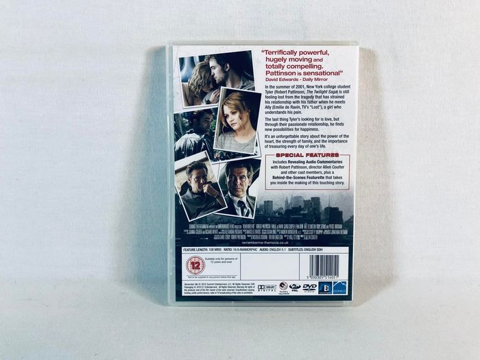 Remember Me DVD UK Très bon état - photo numéro 3