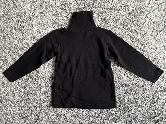 Teeshirt col roulé noir NEUF - 4 ans - photo numéro 3