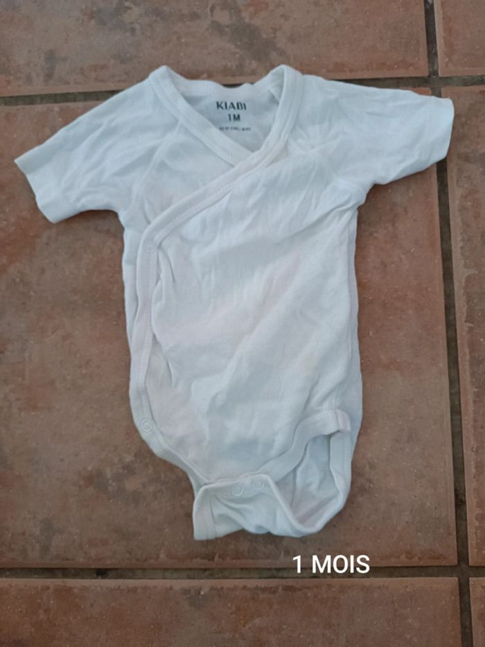 Body garçon 1 MOIS