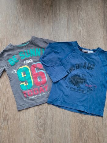 Lot t-shirts garçon 2 ans