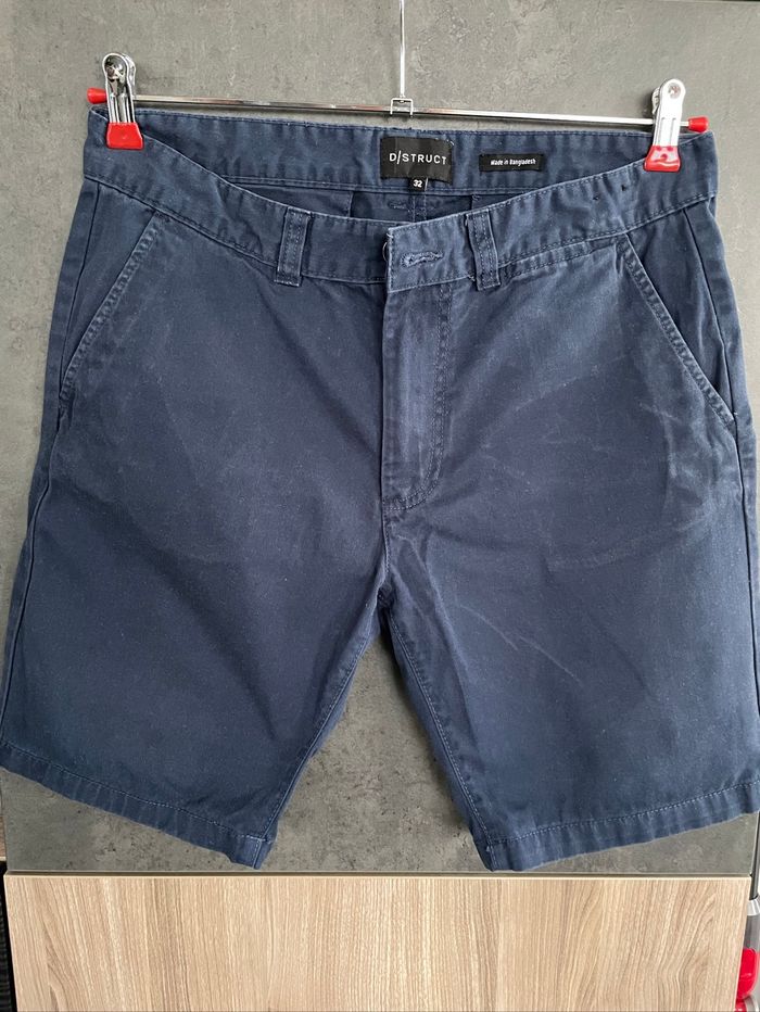 Short homme bleu