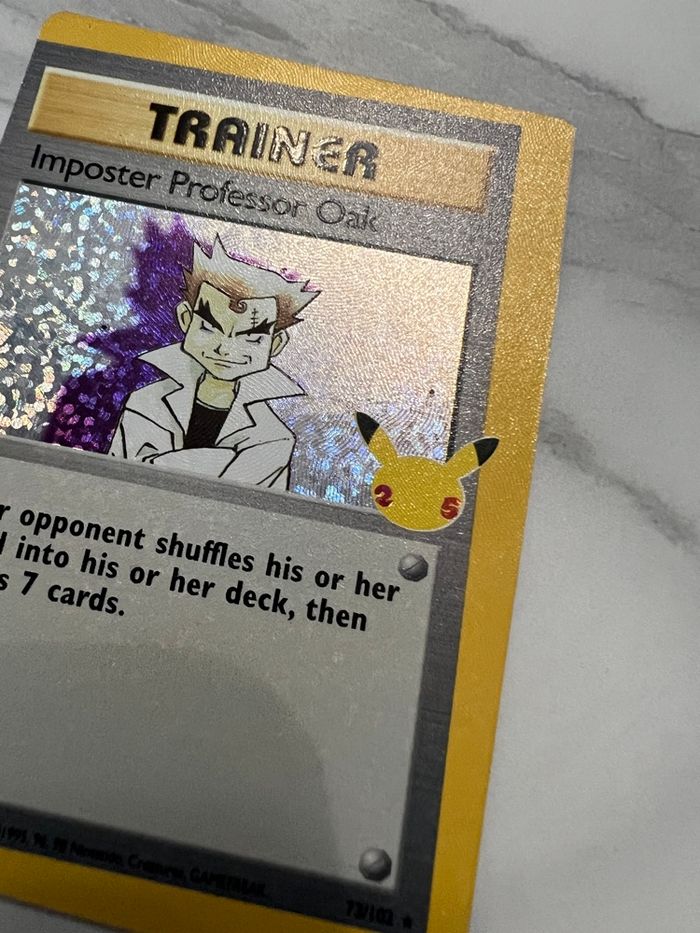 Pokémon Imposter Professor AOK 83/102 EB07 Défaut découpage - photo numéro 3