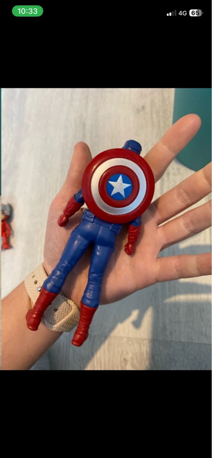 Lot de figurines marvel / avengers / pijamasque - photo numéro 7