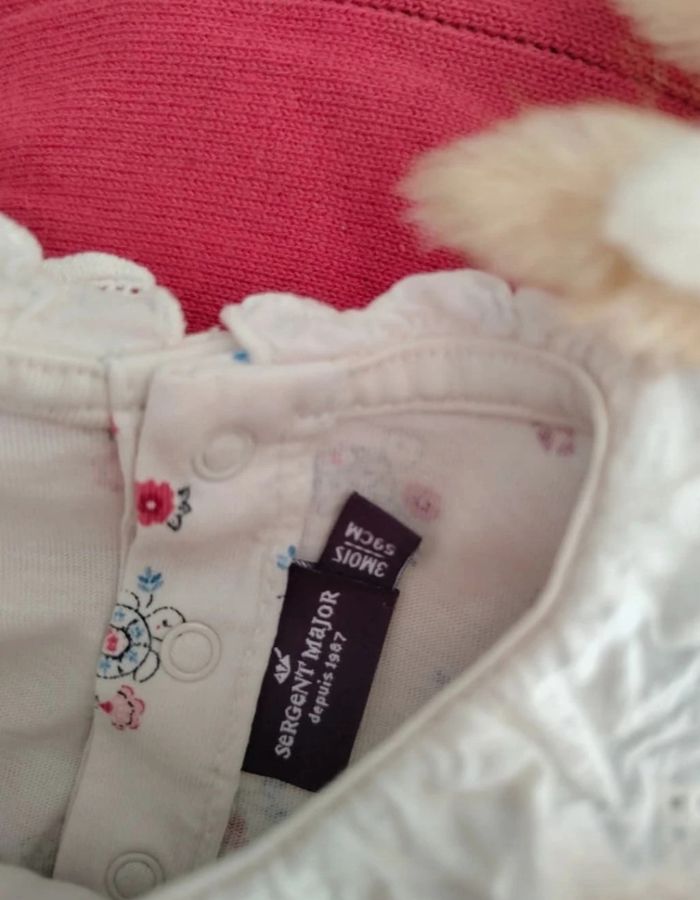 Ensemble complet 6 pièces sergent major fille 3 mois 🎀 - photo numéro 10