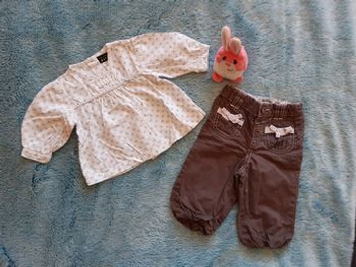 Ensemble fille 6 mois tout compte fait