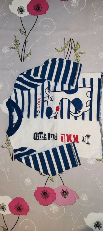 T shirt manche longue 12 m