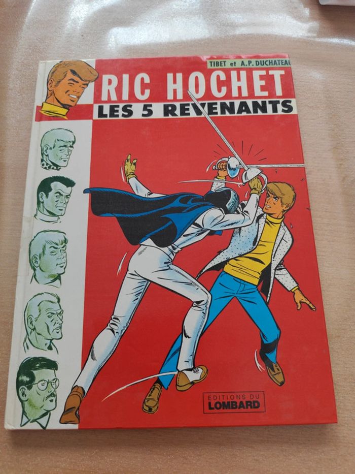 Bd ric hochet les 5 revenants