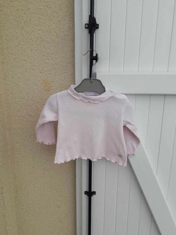 sous pull bb filles tex basic 12mois 