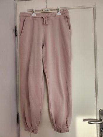 Jogging survêtement rose beige Primark taille S fourré