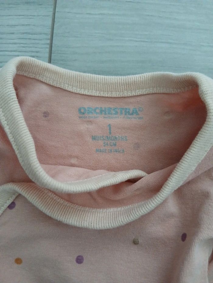 Lot 5 bodies ~ Orchestra ~ 1mois (54cm) - photo numéro 16