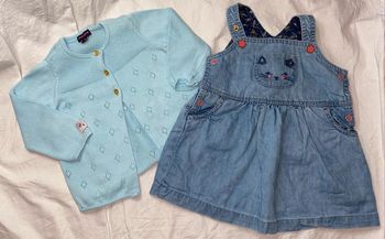 lot gilet + robe Sergent Major 9 mois