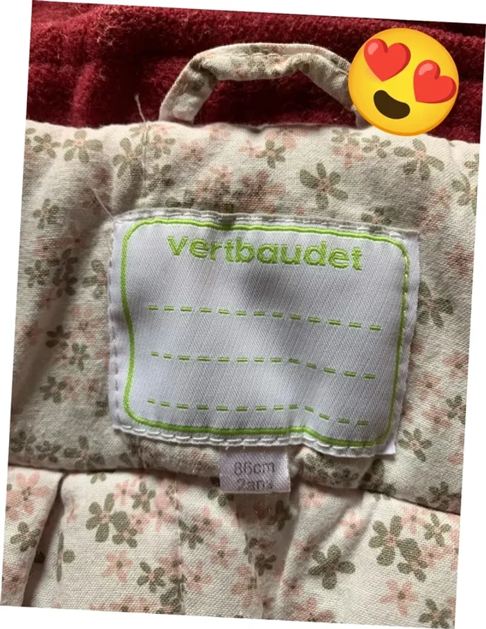 🛑manteau vertbeaudet 🛑 2 ans - photo numéro 5