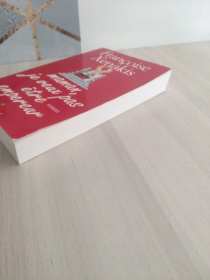 Livre grand format maman je ne veux pas être empereur Xenakis - photo numéro 3