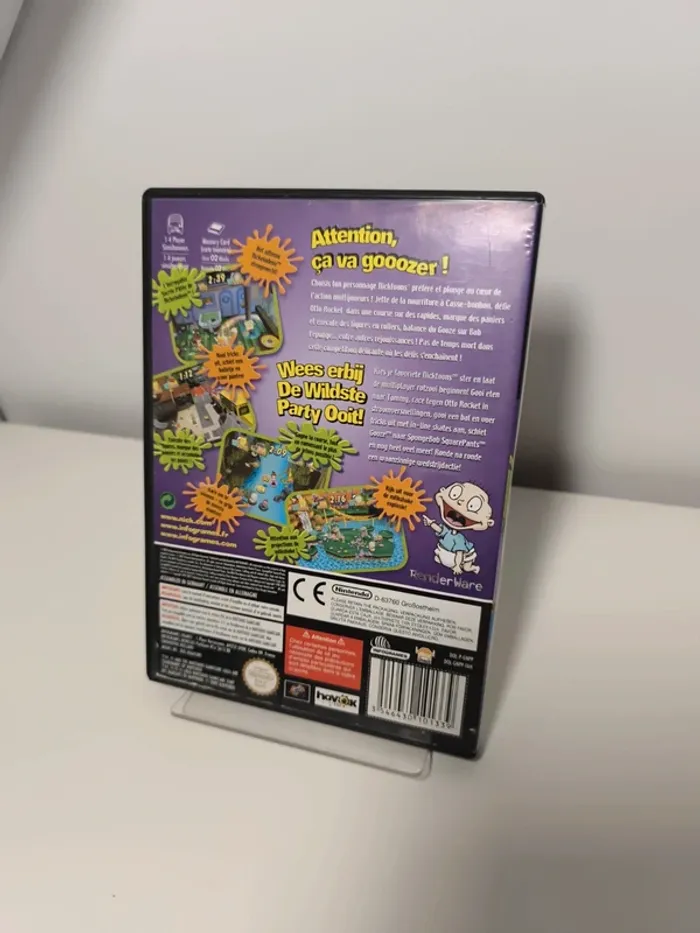 Nintendo - GameCube - Nickelodeon party blast - photo numéro 3