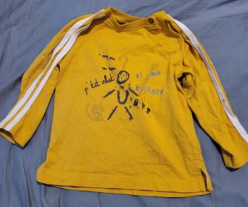 Tee-shirt jaune Sergent Major