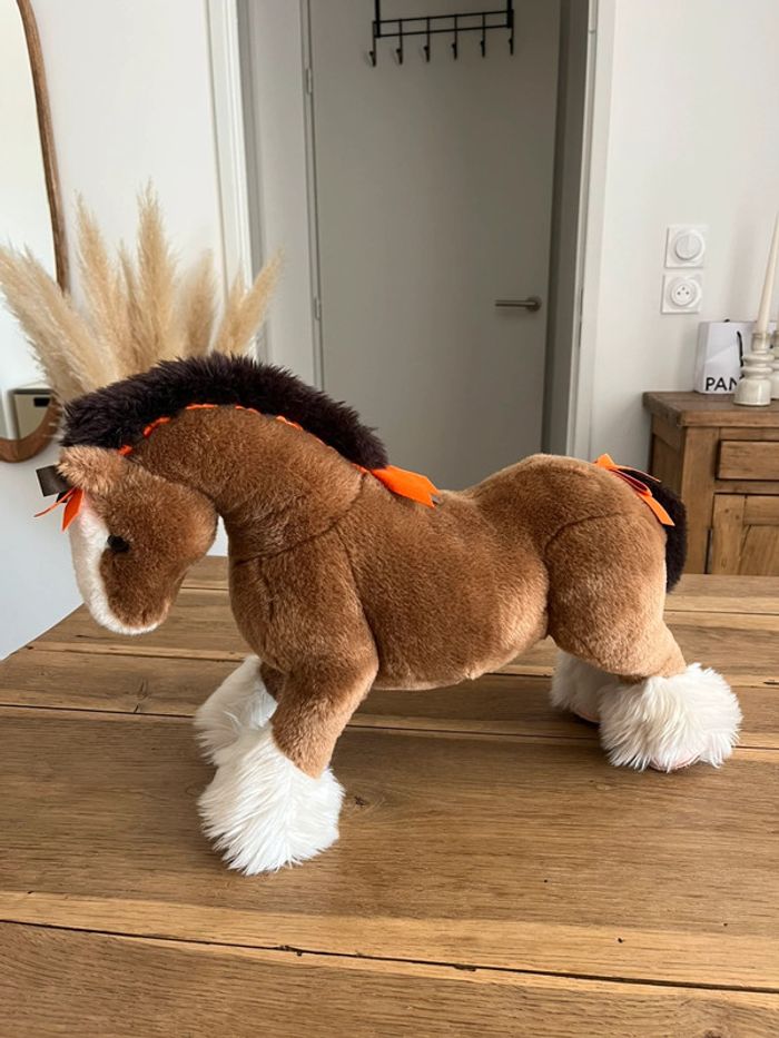 Peluche cheval Hermy petit modèle Hermes