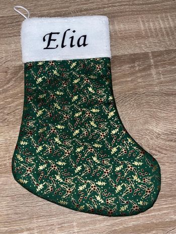 Botte de Noël personnalisée