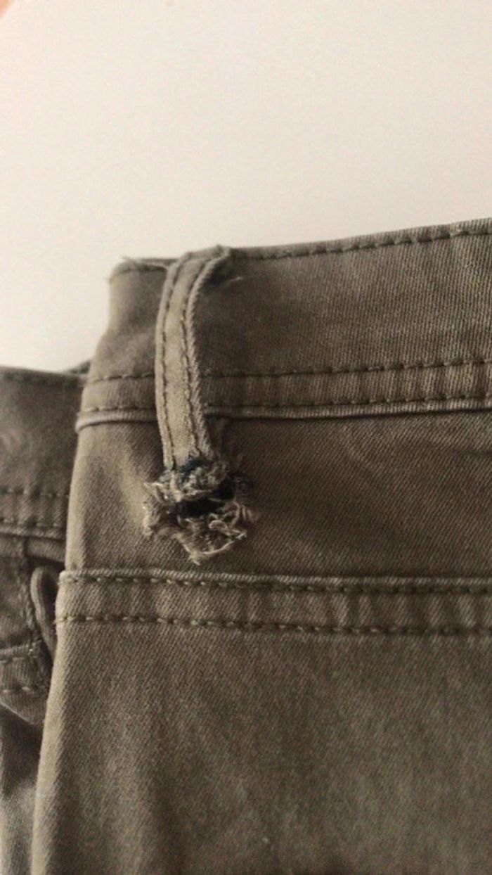 Jean kaki cargo femme taille 38 Jennyfer - photo numéro 9