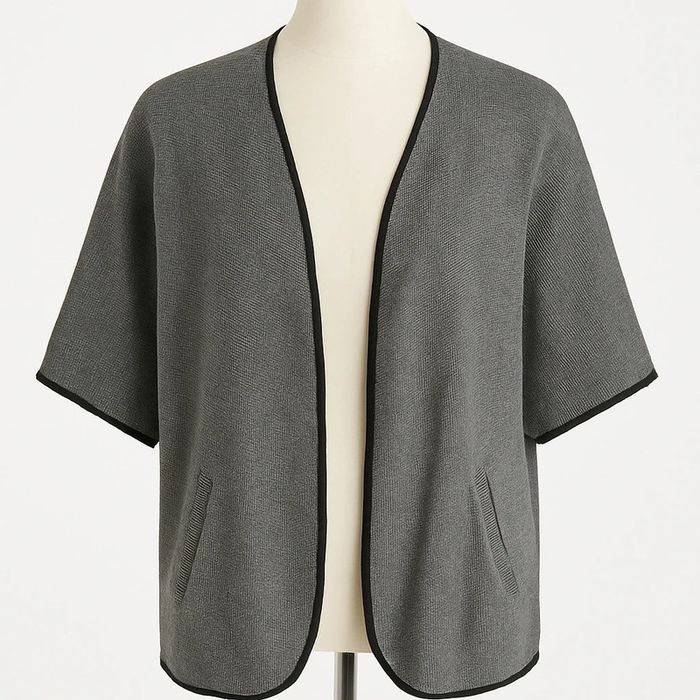 Gilet gris chiné Club by Gémo Taille S/M