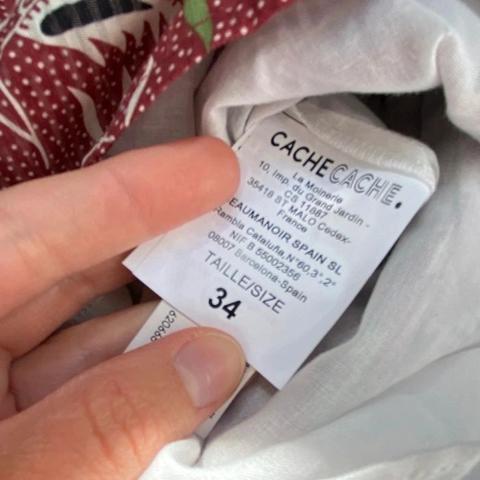 Superbe jupe Cache Cache taille 34 - photo numéro 4