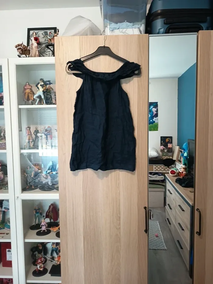 Robe bleu marine monoprix kids - Taille 5 - photo numéro 3