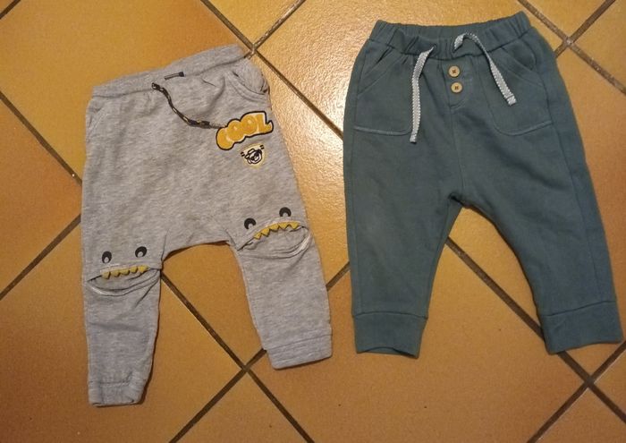 Lot de 2 pantalons 18 mois