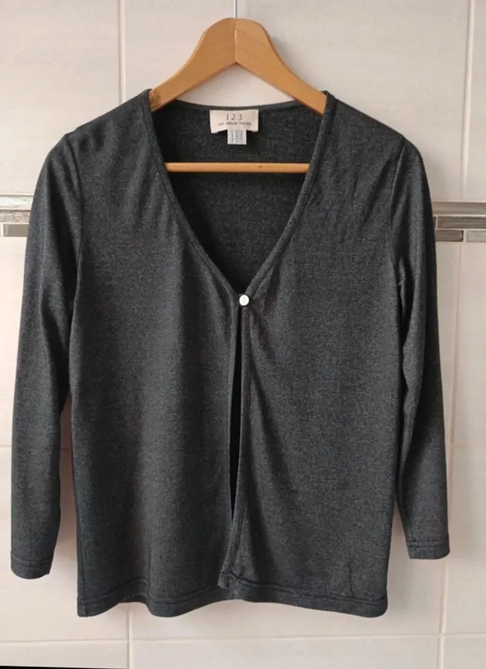 Cardigan boléro  marque 123 t.38