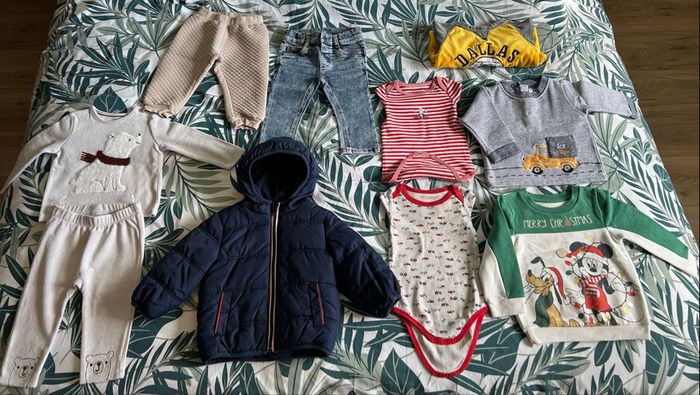 Lot de vêtements bébé garçon 12 mois