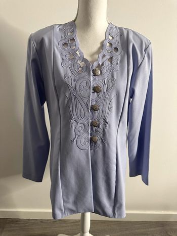 Blazer Lila et argenté Vintage T44