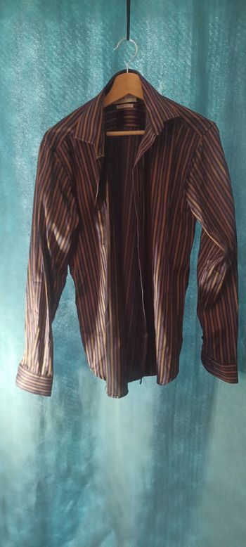 Chemise rayures almando styles slim