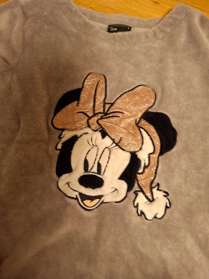 Haut de pyjama chaud minnie disney taille s femme - photo numéro 2