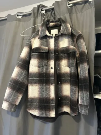 Veste sur chemise femme XS h&m