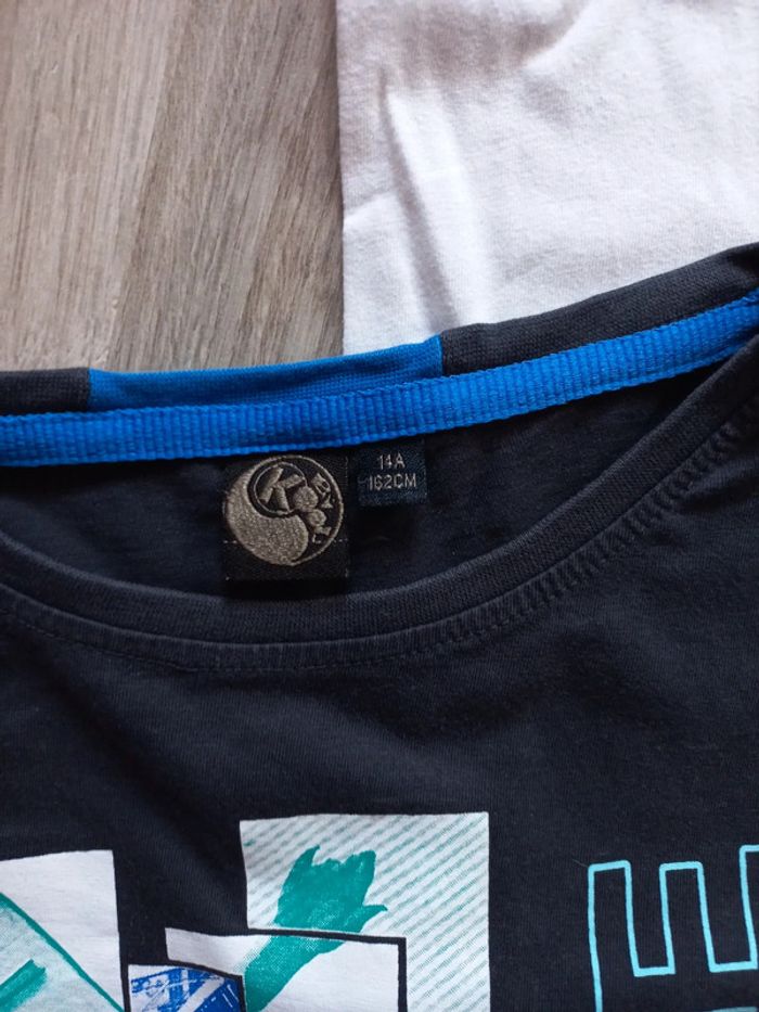 Lot 5 tee-shirts 'By Kool' 14 ans - photo numéro 5