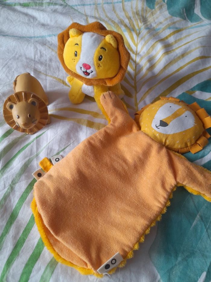 Ensemble lion 🦁 Moulin Roty