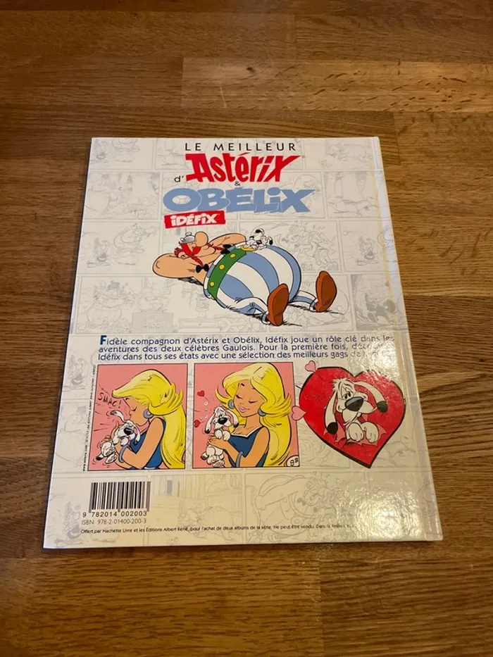 Livre BD Bande dessinée Le meilleur d’Asterix et Obélix Idéfix - photo numéro 3