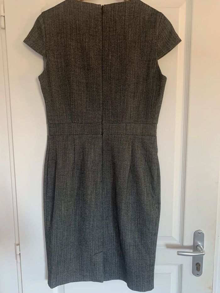 Robe H&M taille 40 grise automne hiver - photo numéro 9