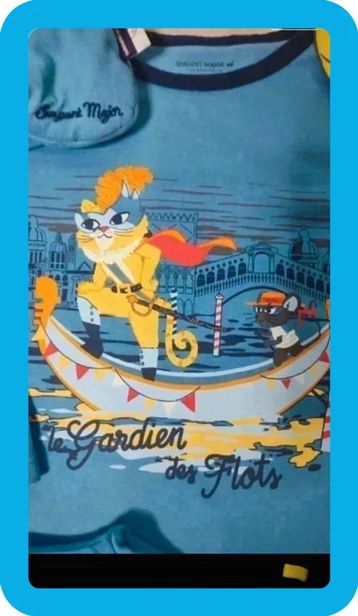 Beau pyjama 3/4 ans sergent major - photo numéro 2