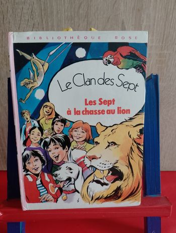 Les Sept à la chasse au lion, 1982, "le clan des sept", bibliothèque rose