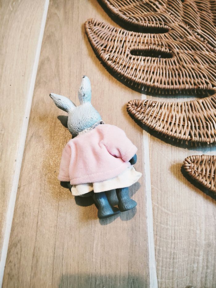 🐰Poupée petite lapine en robe  Les copains de la forêt marque Berchet - photo numéro 4